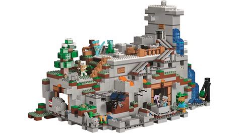 LEGO Announces Absolutely Massive Minecraft Mountain Cave Set