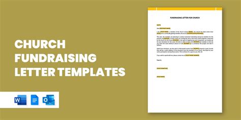 9+ Church Fundraising Letter Templates in PDF | DOC | Free & Premium Templates