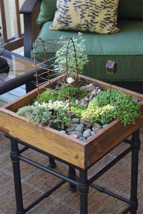 26 Mini Indoor Garden Ideas to Green Your Home - WooHome