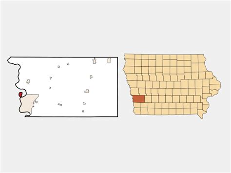 Carter Lake, IA - Geographic Facts & Maps - MapSof.net