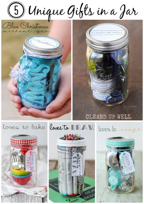 Gifts In A Jar Homemade Gift Ideas