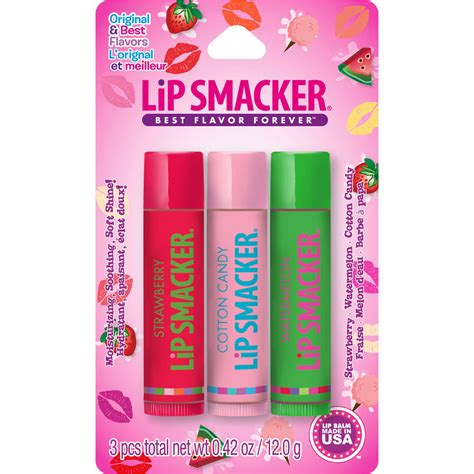 Lip Smacker Original & Best Lip Balm Trio - Walmart.com