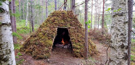 Just came home from an awesome camping trip in this Teepee/Wikiup shelter. Hard winds and rain ...