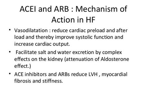 ACE ACE inhibitors and ARBs in Heart Failure -What Does the eviden…