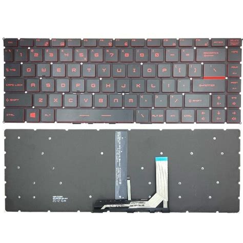 Laptop Replacement US Keyboard For MSI Bravo 15 A4DCR 15 A4DDR MS-16WK ...