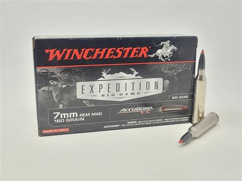 Winchester 270 WSM Ammunition Expedition Big Game S270WSMCT 140 Grain ...