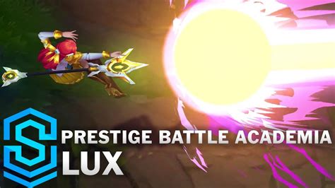 Prestige Battle Academia Lux Skin Spotlight - Pre-Release - League of Legends - YouTube