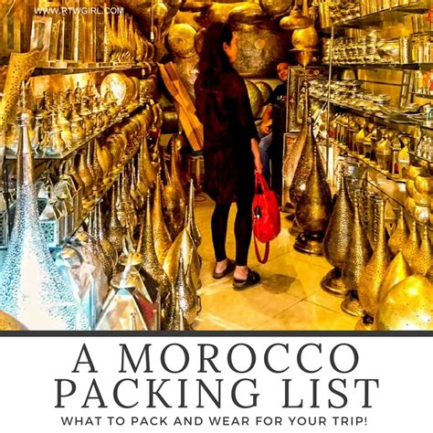 Morocco Packing List For Women: What To Pack For Your Trip