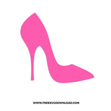 High Heel Shoe SVG & PNG Free Download | Free SVG Download