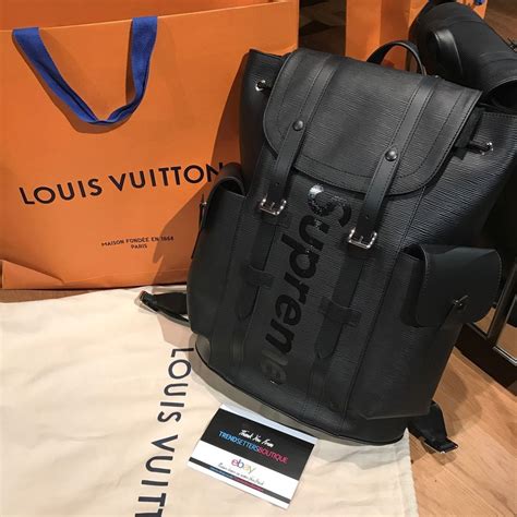 LOUIS VUITTON x SUPREME | Louis vuitton supreme, Lv backpack, Louis vuitton