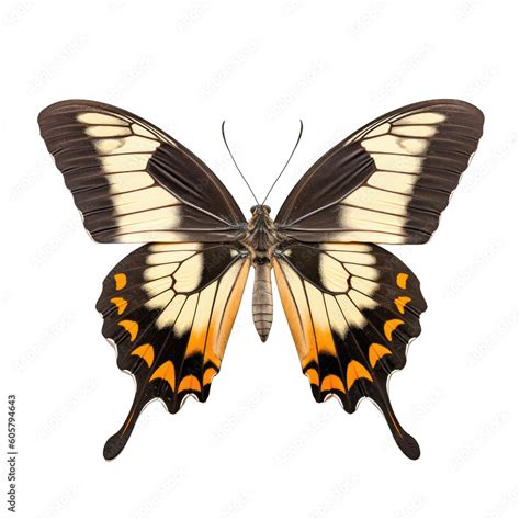 Jamaican giant swallowtail butterfly - Papilio homerus 1. Transparent PNG. Generative AI ...