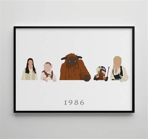 Labyrinth: Movie Poster / Movie Print / Movie Art / Character - Etsy