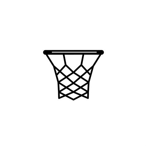 Basketball hoop icon template. Stock vector illustration. 16978145 ...