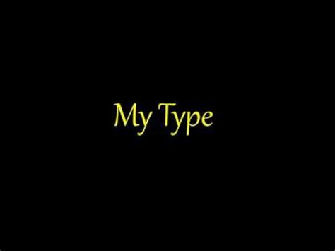 My Type - Saint Motel (lyrics) - YouTube