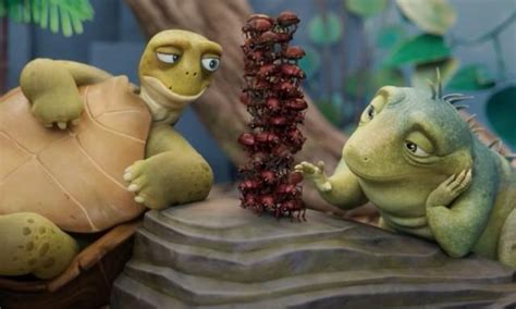 Adam Sandler and Bill Burr voice an elderly lizard and turtle in ...