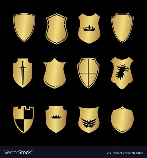 Collection of various shapes for coat of arms design. Download a Free Preview or High Quality ...