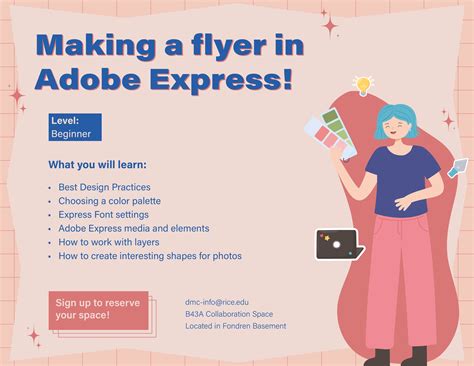 Making a Flyer in Adobe Express | Fondren Library