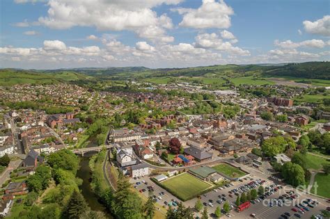 Newtown Powys Wales Photograph by Keith Morris