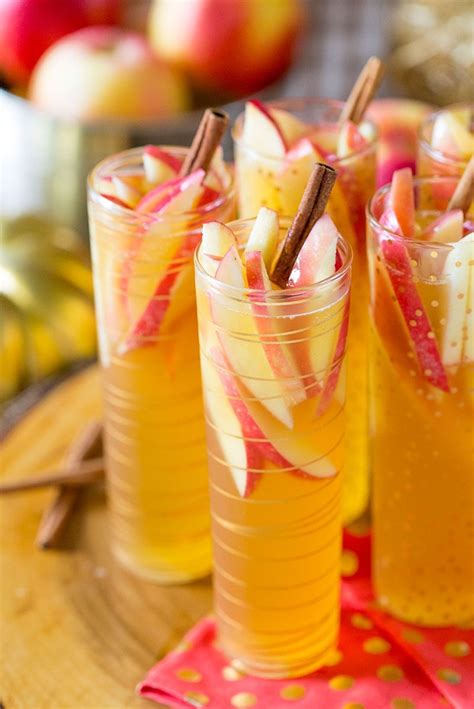 Sparkling Apple Cider Sangria Recipe - Easy & Delish