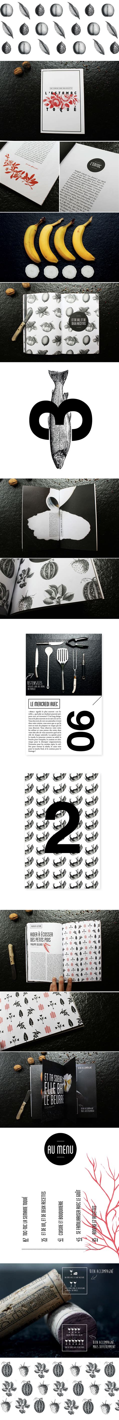 . French cookbook . on Behance