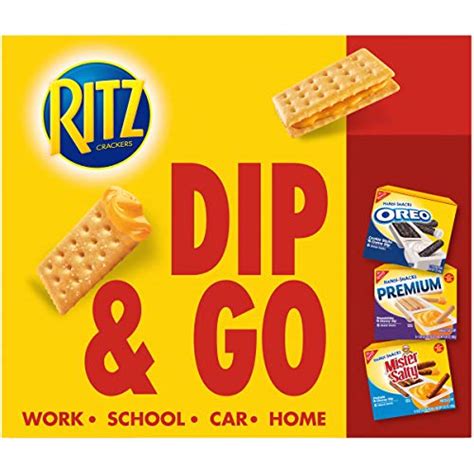 RITZ Handi-Snacks Crackers and Cheese Dip, 6 - 0.95 oz Packs- Buy ...