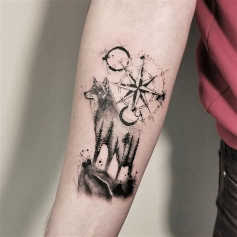 40+ Compass Tattoo Ideas and Design Inspirations for 2021 | Compass tattoo, Tattoos, Geometric ...