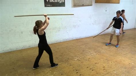 quarterstaff fight - YouTube