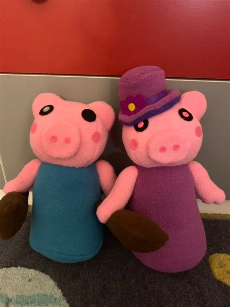 Roblox Piggy plush of your choice set of 4 | Etsy