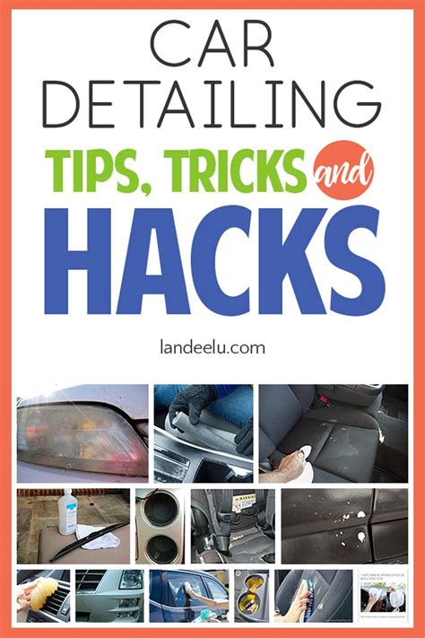 Car detailing hacks tips and tricks – Artofit