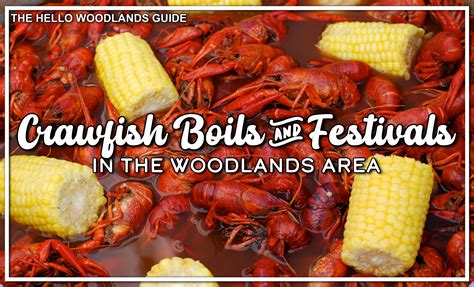 Local Crawfish Boils & Festivals - Hello Woodlands