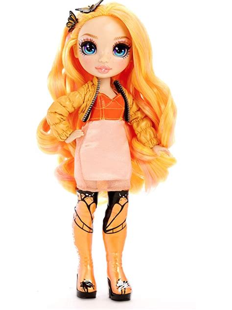 Rainbow High Poppy Rowan Fashion Doll Orange Outfits (2) & Accessories ...