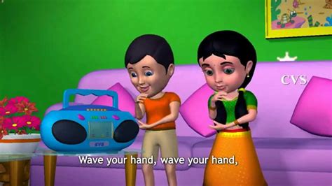 Clap Your Hands - 3D Animation English Nursery rhyme for children with Lyrics | FunnyDog.TV