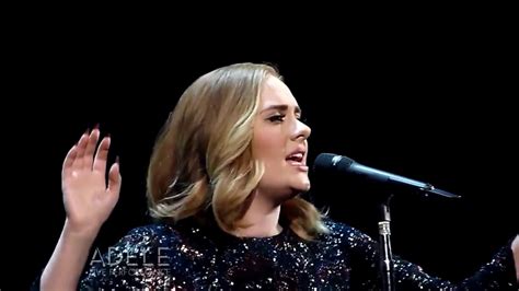 Adele - Water Under The Bridge (Live at The Genting Arena) Birmingham / England - YouTube