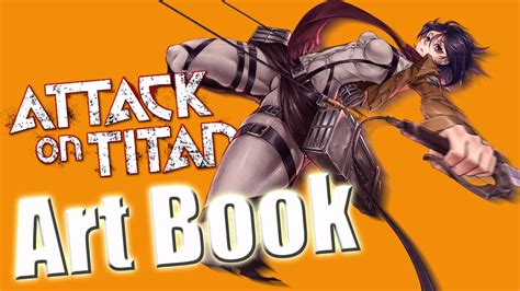 ATTACK ON TITAN - ART BOOK - UNBOXING! - SHINGEKI NO KYOJIN - YouTube