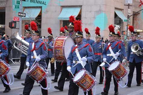 Drums at St Patrick S Parade Editorial Stock Image - Image of clothing, cloth: 2109154