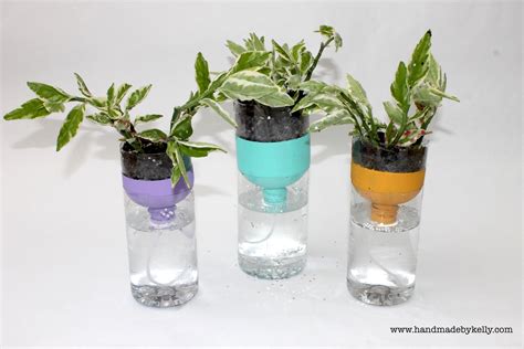 Plastic Bottle Self Watering Diy at Lois Hollier blog