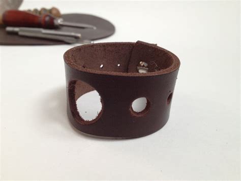 Brown Leather Bracelet for Men Brown Leather Bracelet for | Etsy