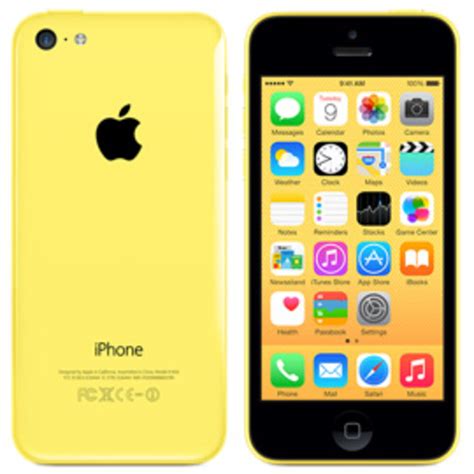 Apple iPhone 5C - 16GB Yellow - Locked to Network