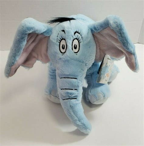 Horton Escucha A Quien! Dr. Seuss Elefante De Juguete de Felpa de Peluche Animal Kohl's Cares ...