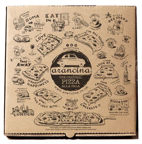 PIZZA BOX ART - Carmela Alvarado art and illustration