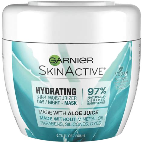 Garnier Hydrating 3-in-1 Face Moisturizer with Aloe Reviews 2021