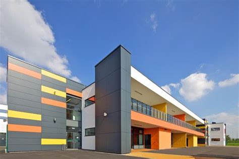 modern school building facades - Google Search | School building design, School architecture ...