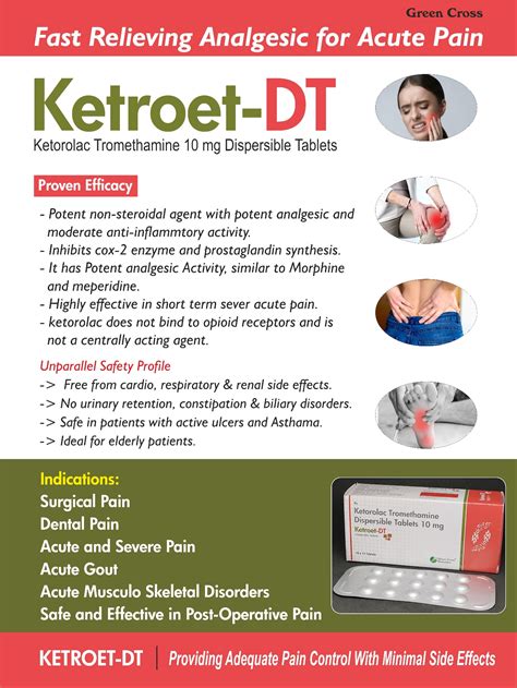 Ketorolac Despersible Tablet 10 mg Uses,dosages,Benefits,Side effects,Price