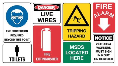 Color Codes for Workplace Signs – Asert Safety