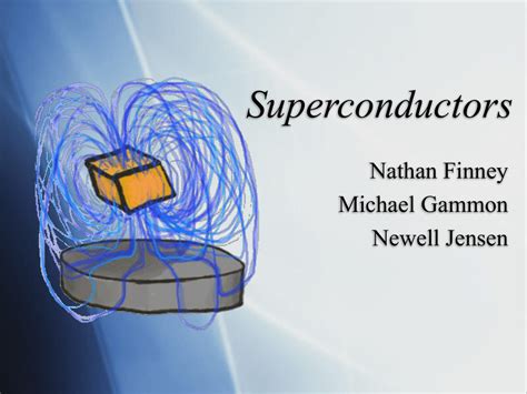 Superconductors