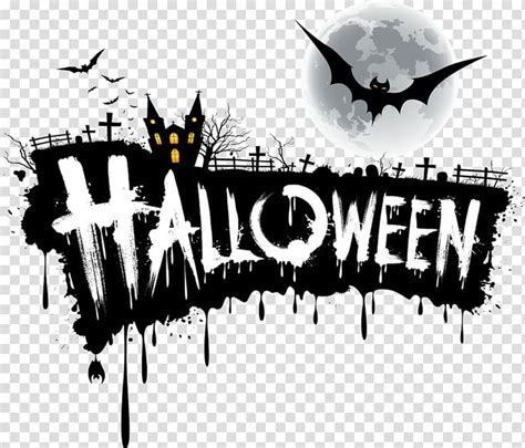 Halloween illustration, Halloween Jack-o\'-lantern Font, Halloween font design transparent ...