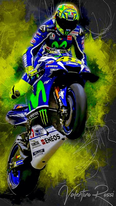 Valentino Rossi HD Logo iPhone Wallpapers - Wallpaper Cave