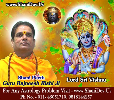 Shani Dev: Vishnu Mantra