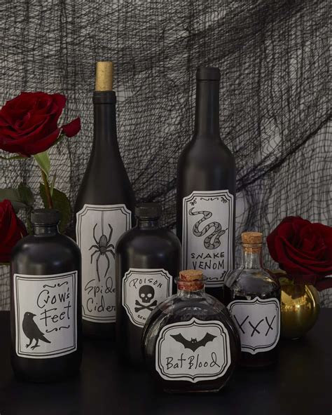 Halloween Poison Potions | Darcy Miller Designs