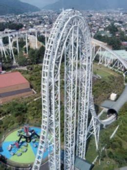 exotic rides: Roller coasters in Japan